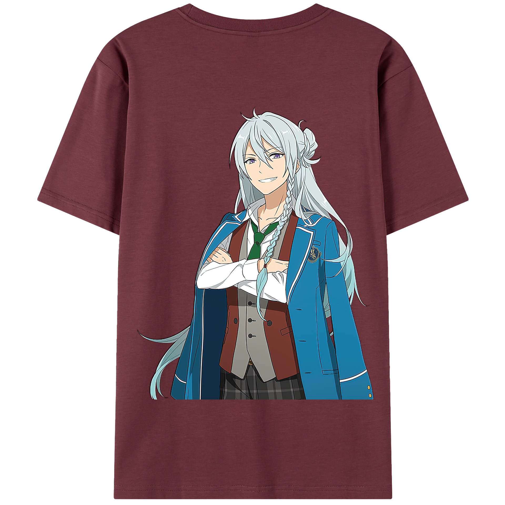 （画像用） あんさんぶるスターズ! Ensemble Stars 綿100％半袖Tシャツ（背面プリント）